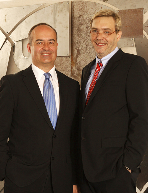 Volker Schmidt-Jennrich und Gerd Bennewirtz